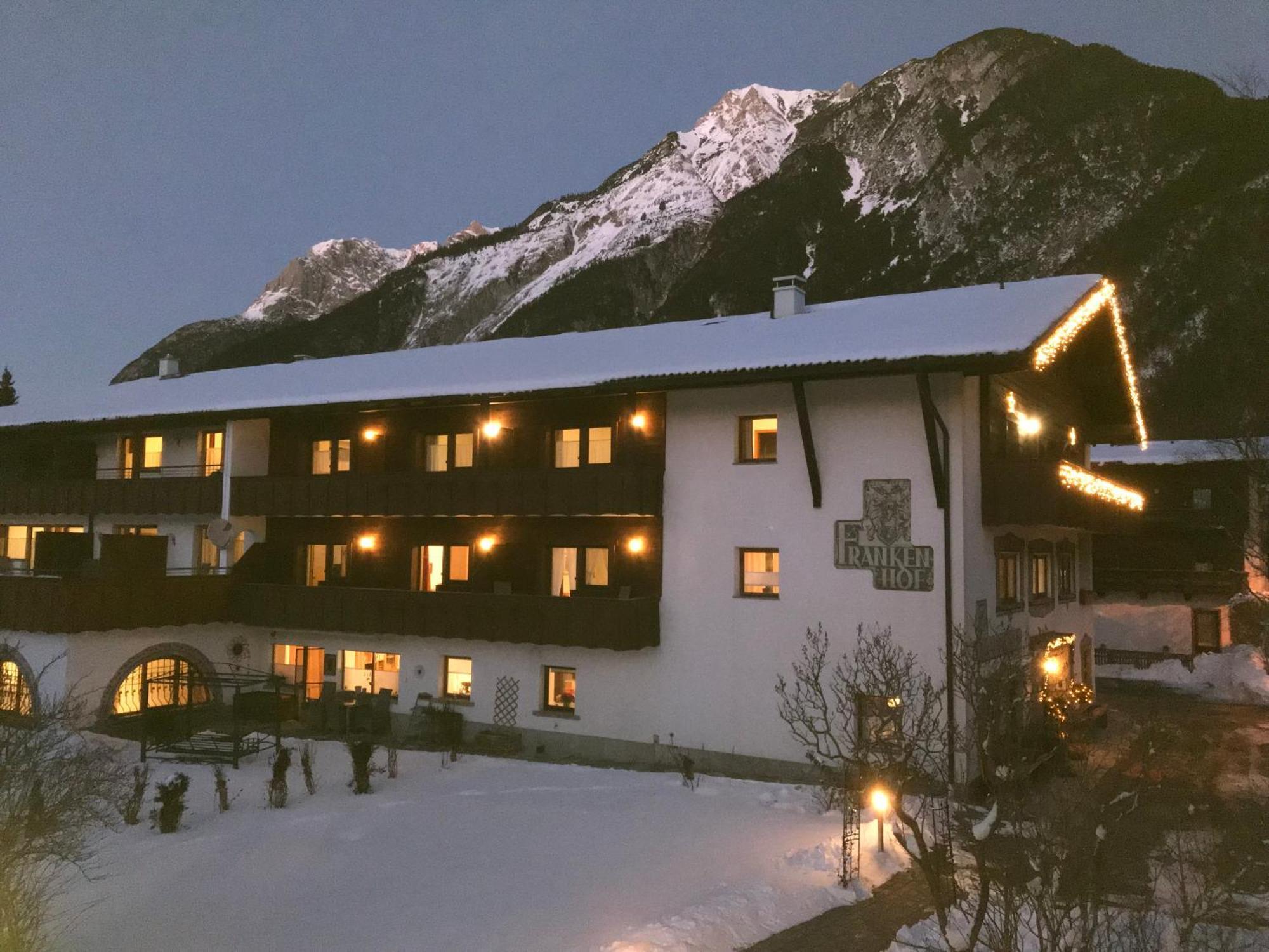 Frankenhof Hotell Scharnitz Eksteriør bilde