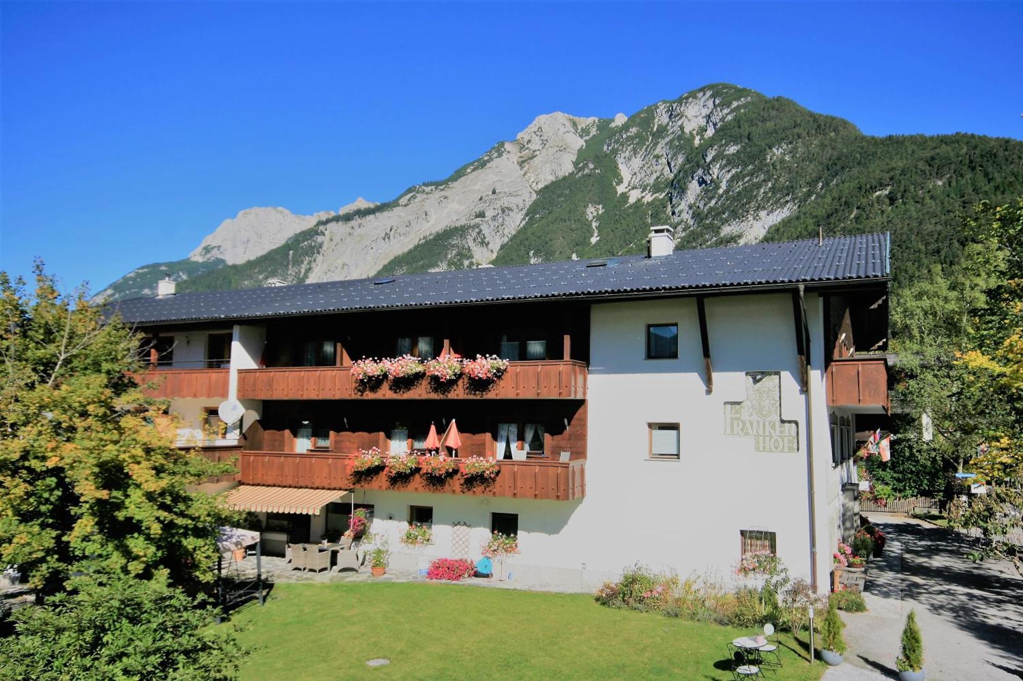 Frankenhof Hotell Scharnitz Eksteriør bilde