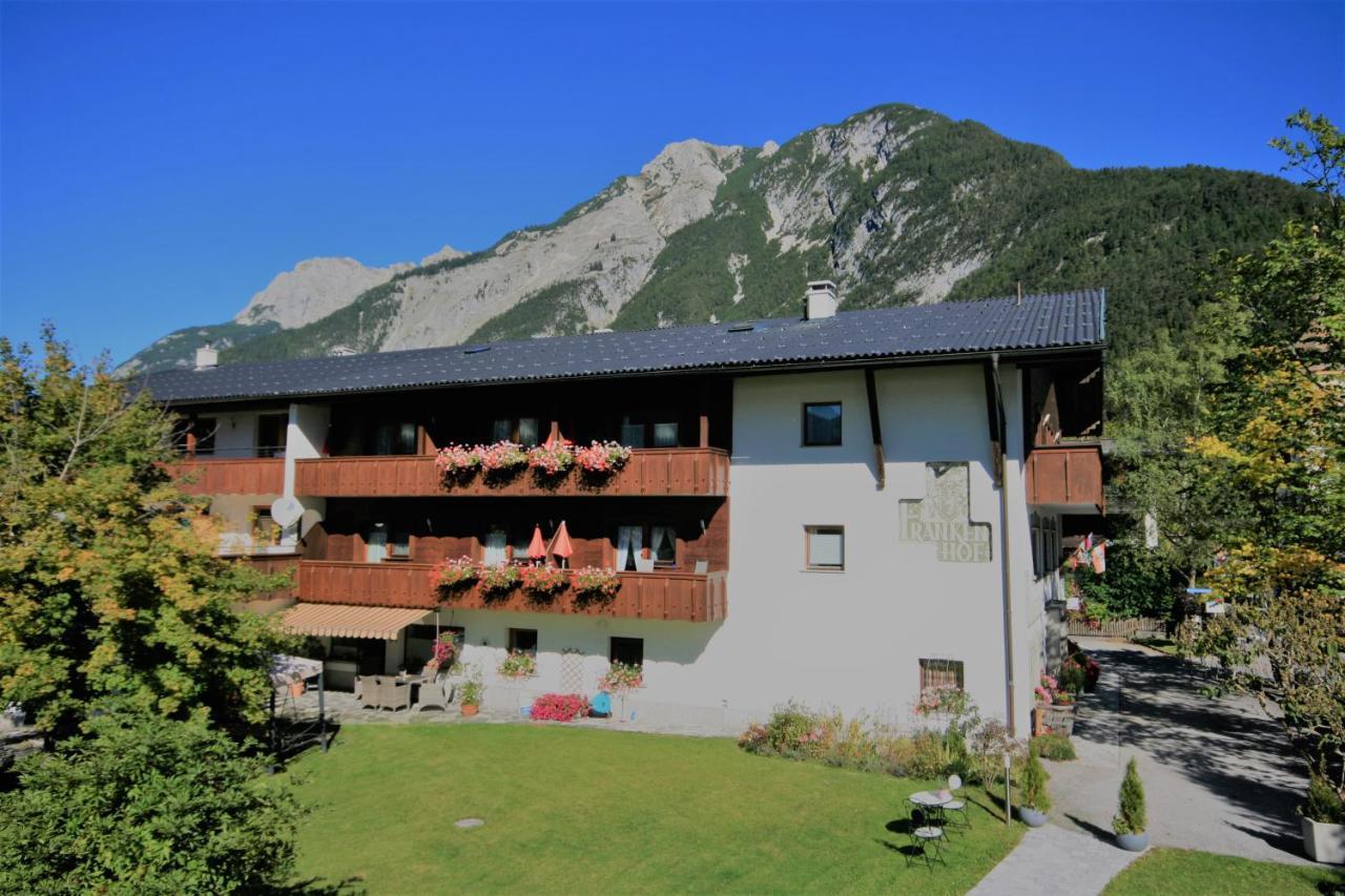 Frankenhof Hotell Scharnitz Eksteriør bilde